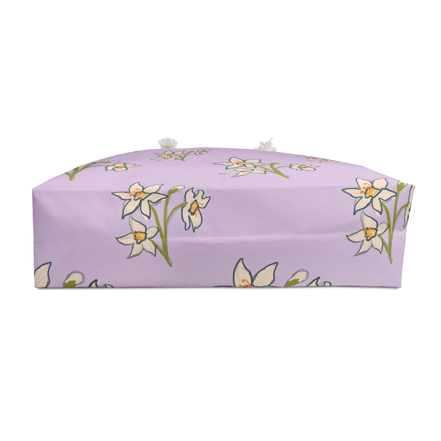 Abstract Daffodils in Purple Weekender Bag