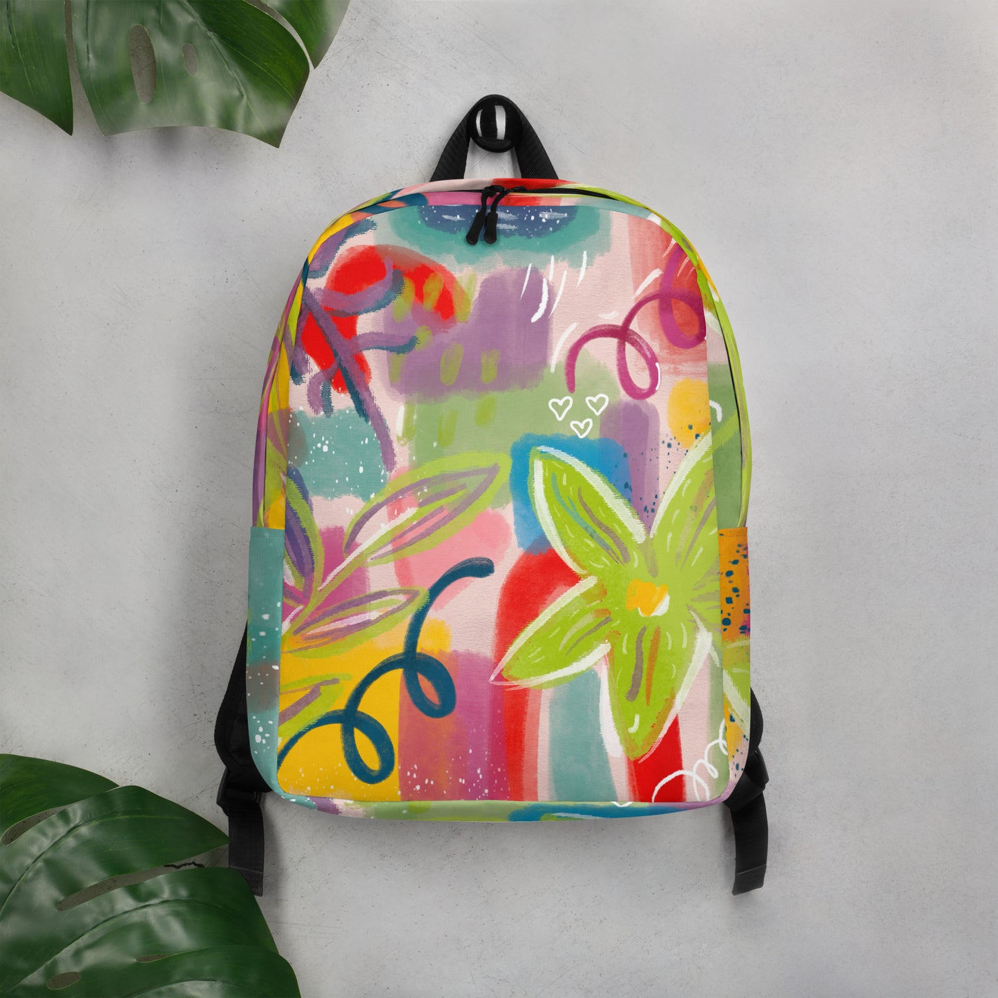 Recife Abstract Floral Backpack