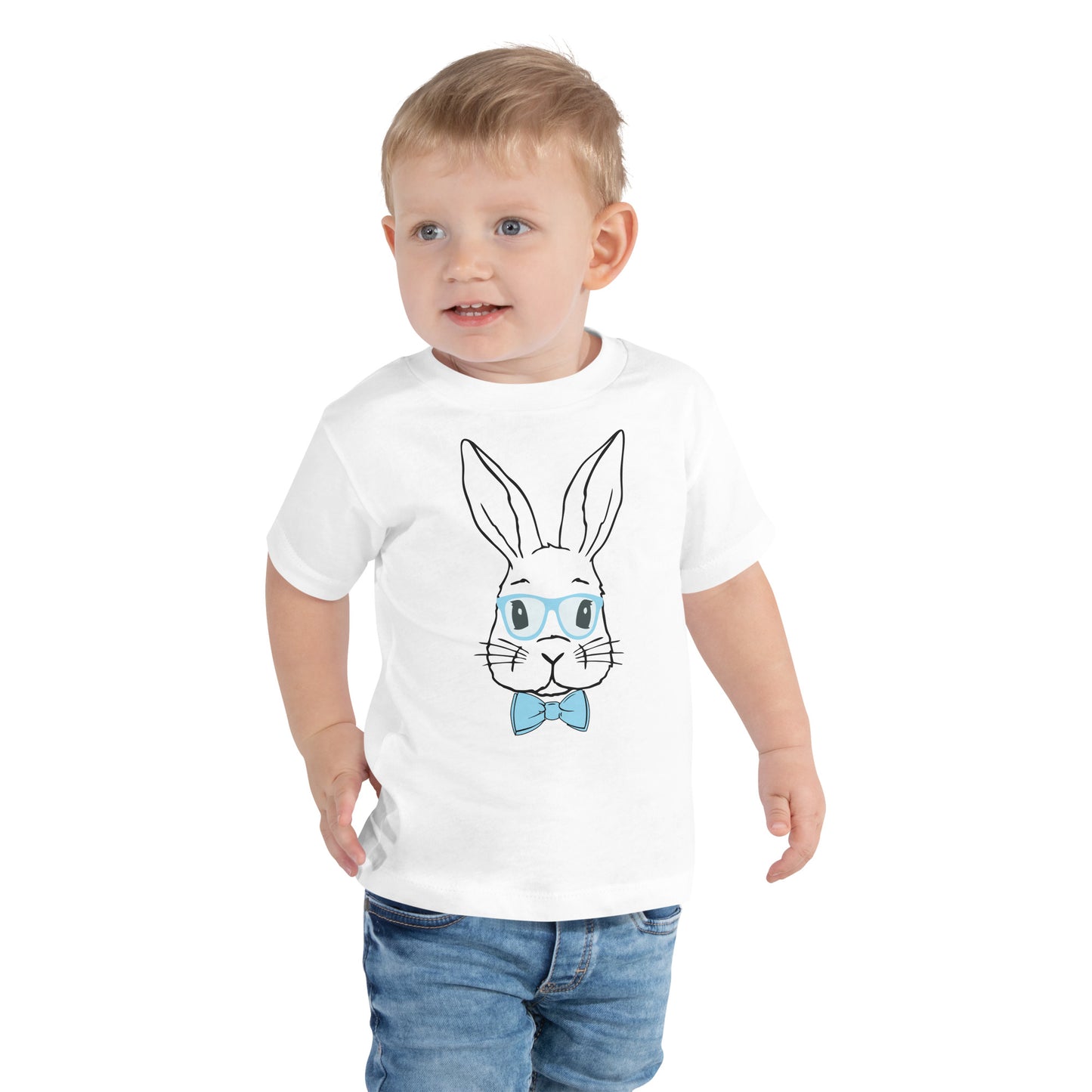 Toddler Boy Bunny Short Sleeve Tee