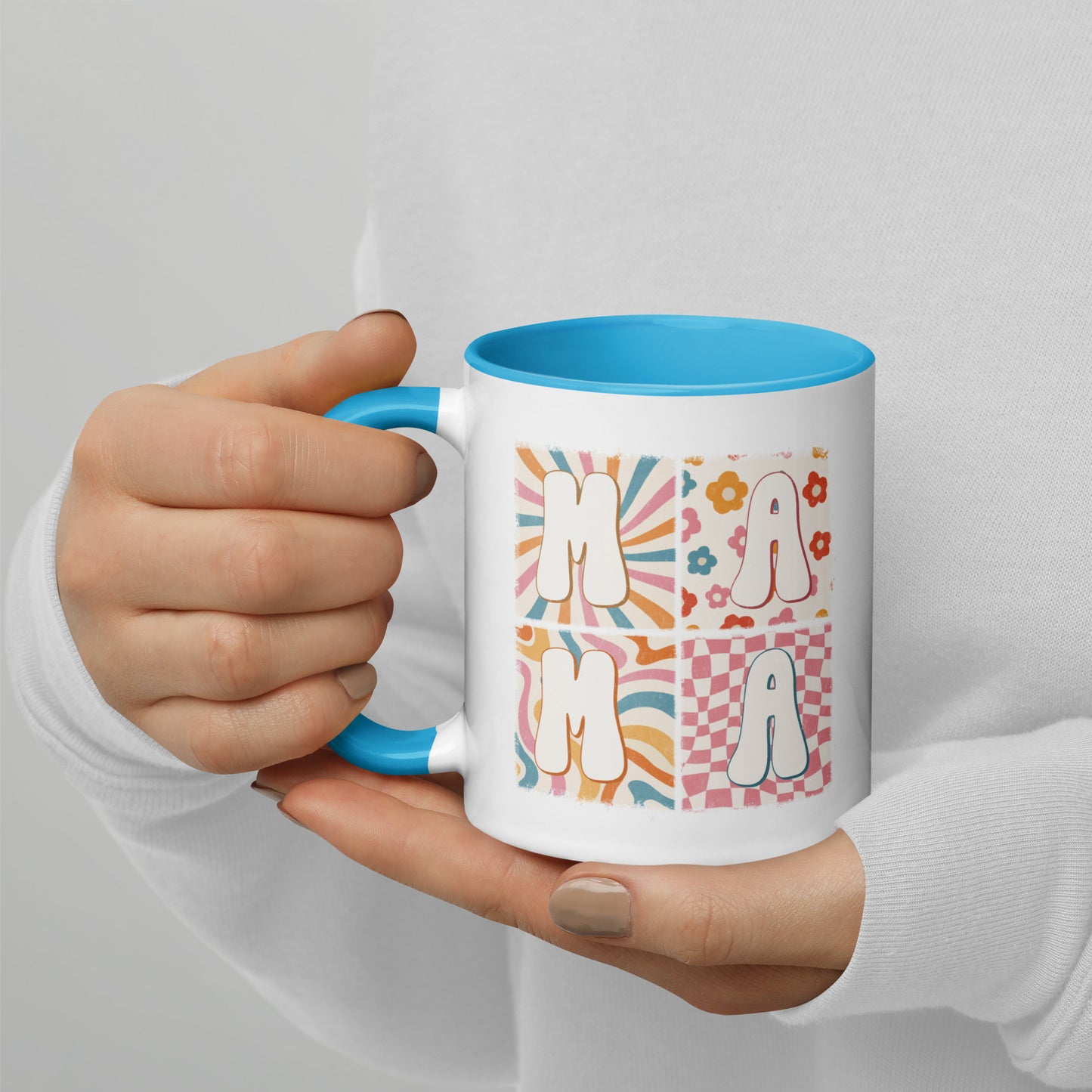 LILY & SPARROW BOHO MAMA Mug with Color Inside