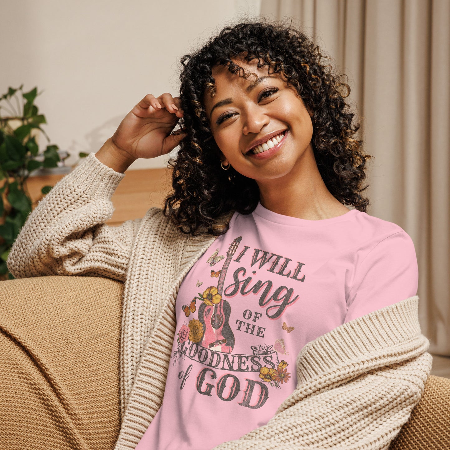 I will sing God's goodness Women's Relaxed T-Shirt