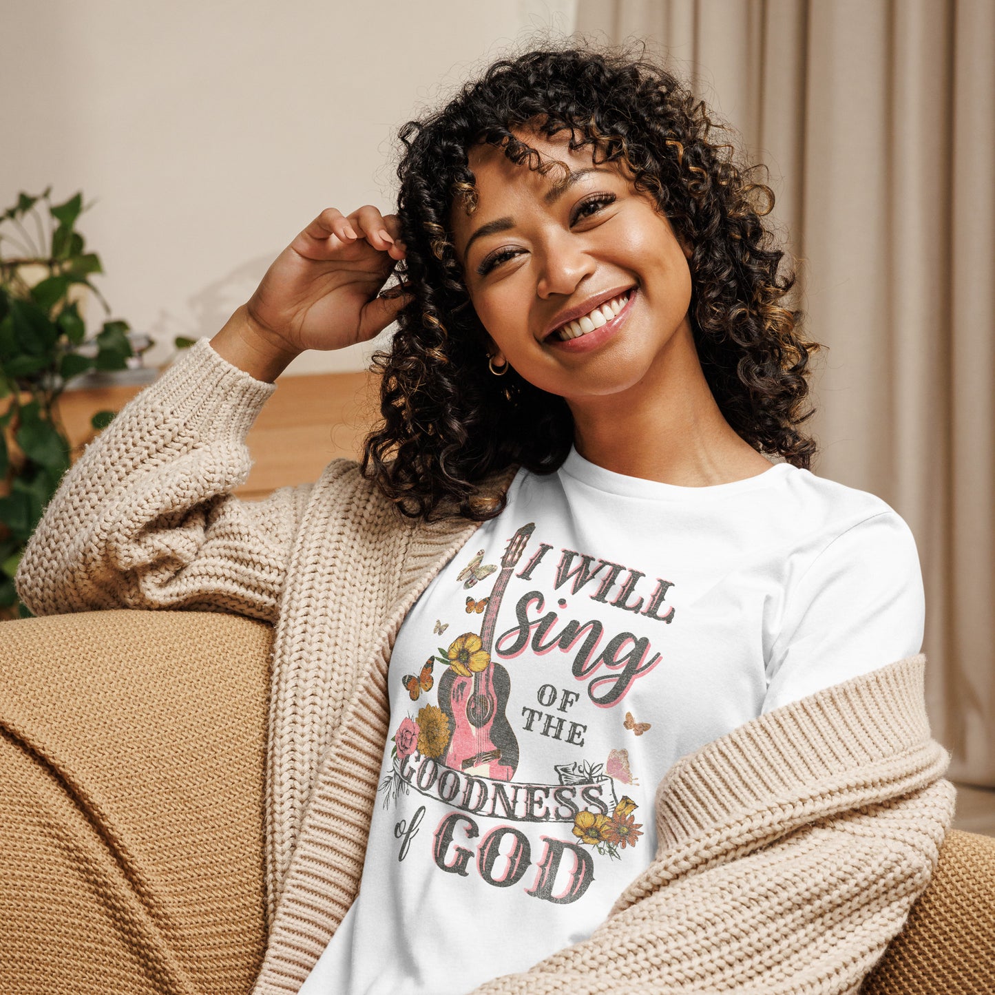 I will sing God's goodness Women's Relaxed T-Shirt