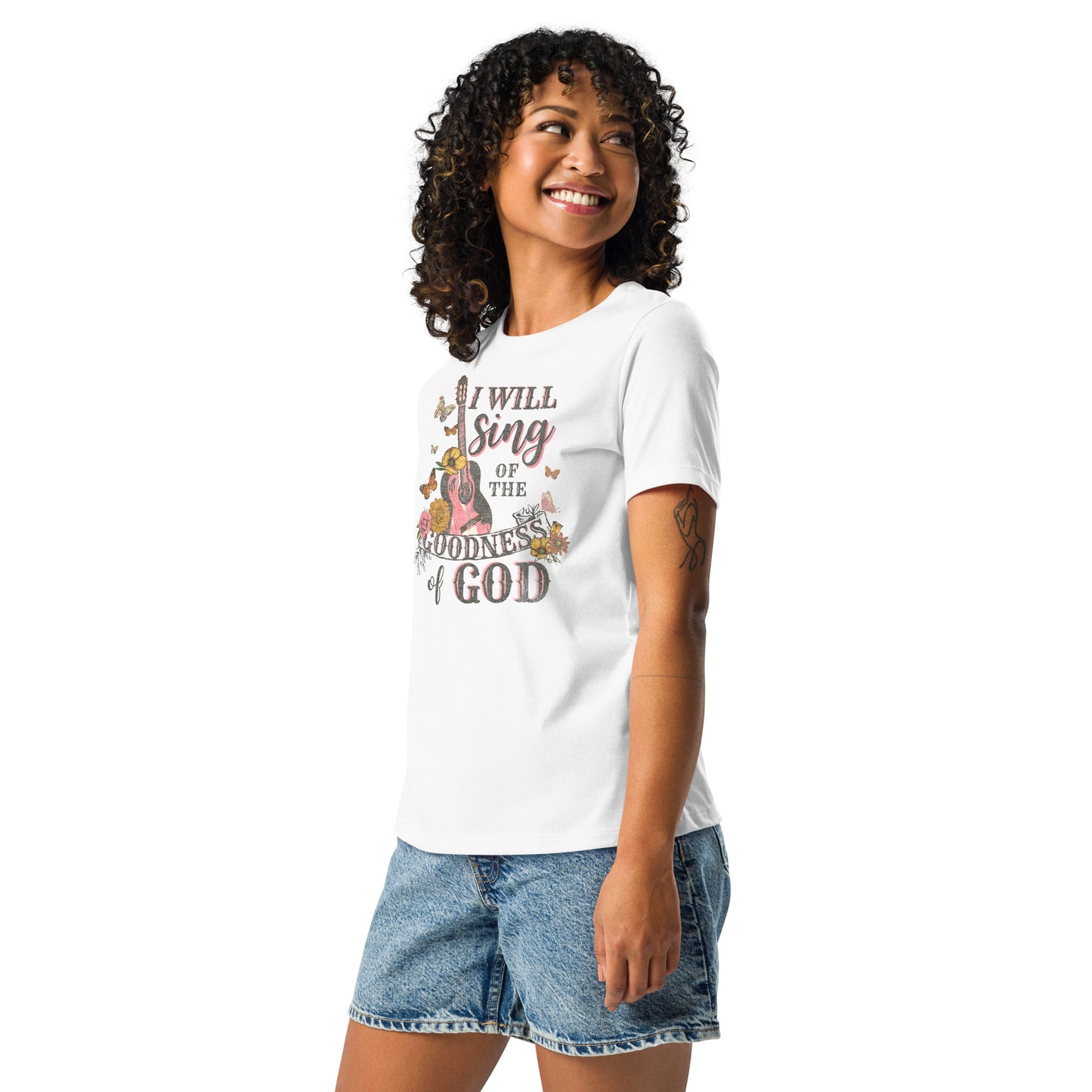 I will sing God's goodness Women's Relaxed T-Shirt